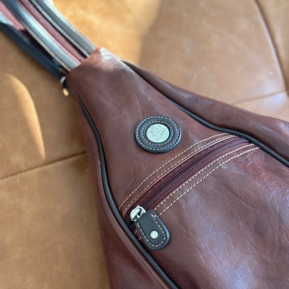 Mouflon Faux leather Backpack - tan/dark brown - Picture 2 of 11